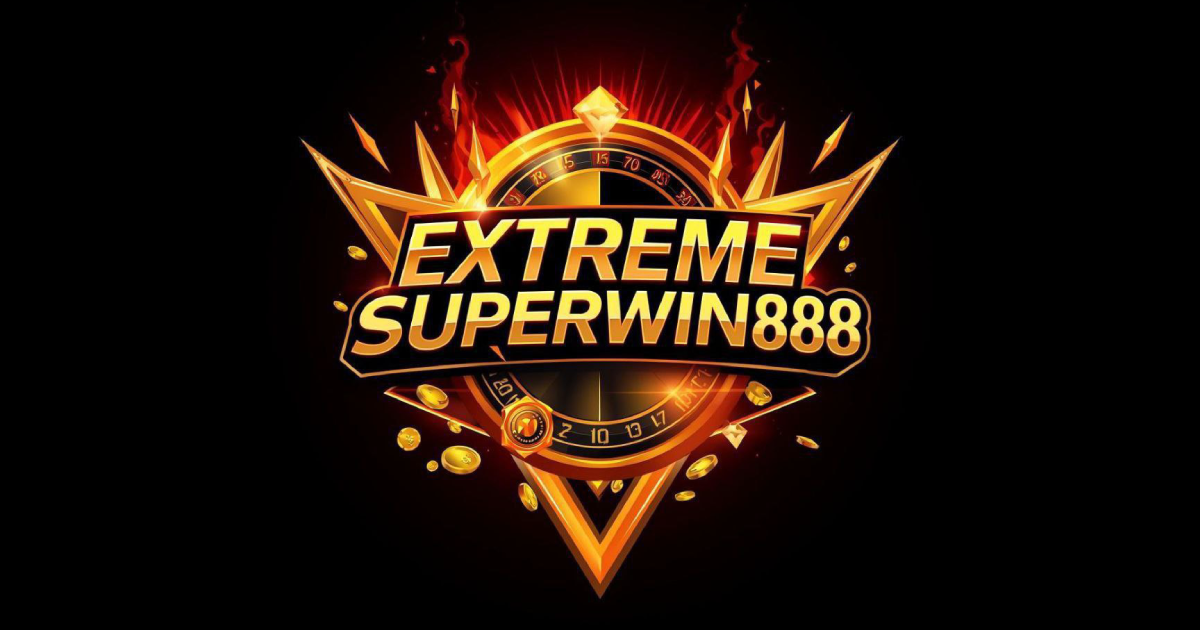 ExtremeSuperWin888 main visual showing fast GCash payouts and 5,000+ mobile games